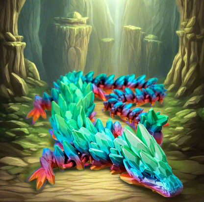 Fidget Gemstone Dragon