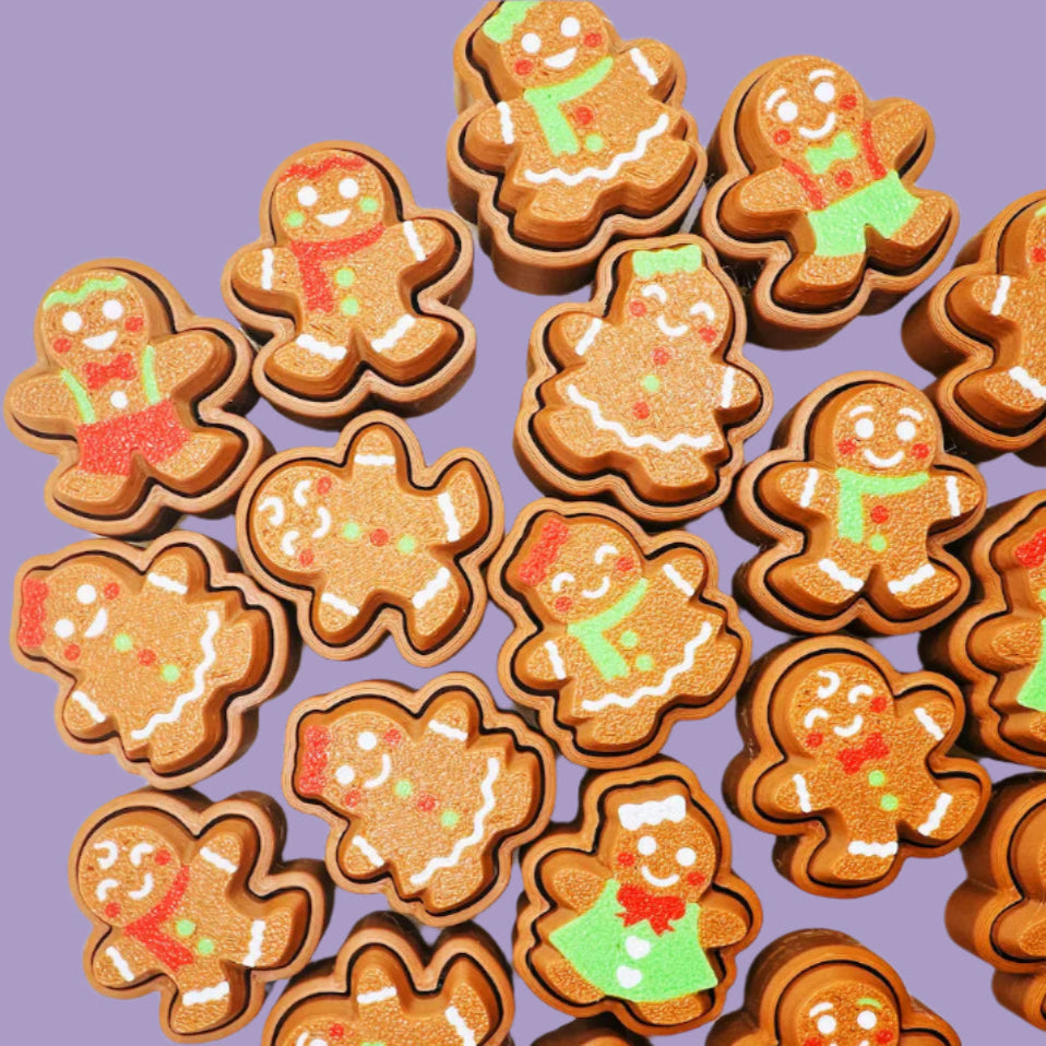 Fidget Gingerbread Clickers