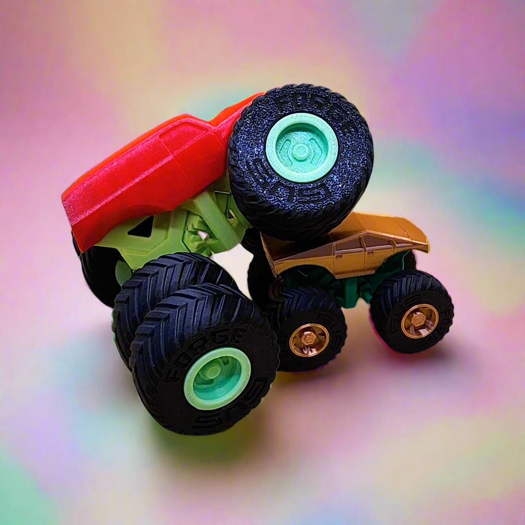 Multi-Wheel Fidget Monster Truck