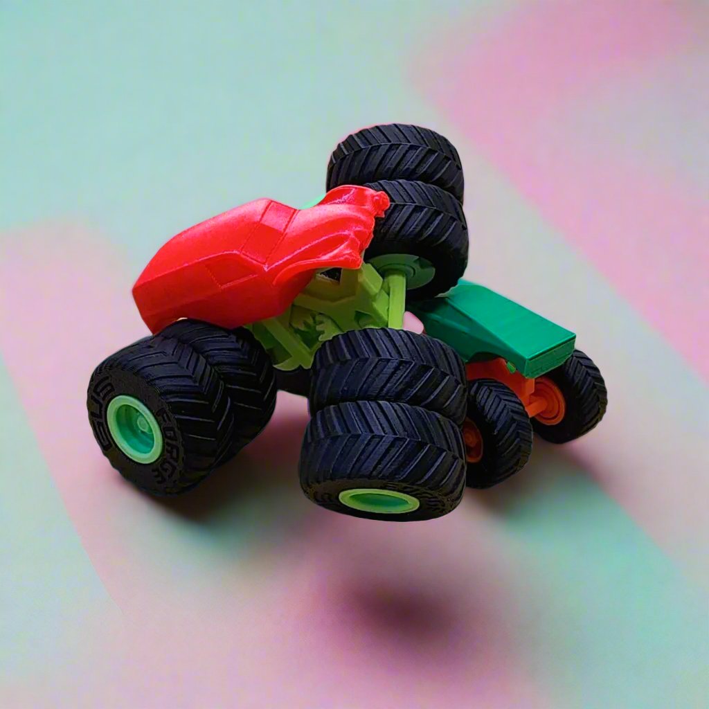 Multi-Wheel Fidget Monster Truck